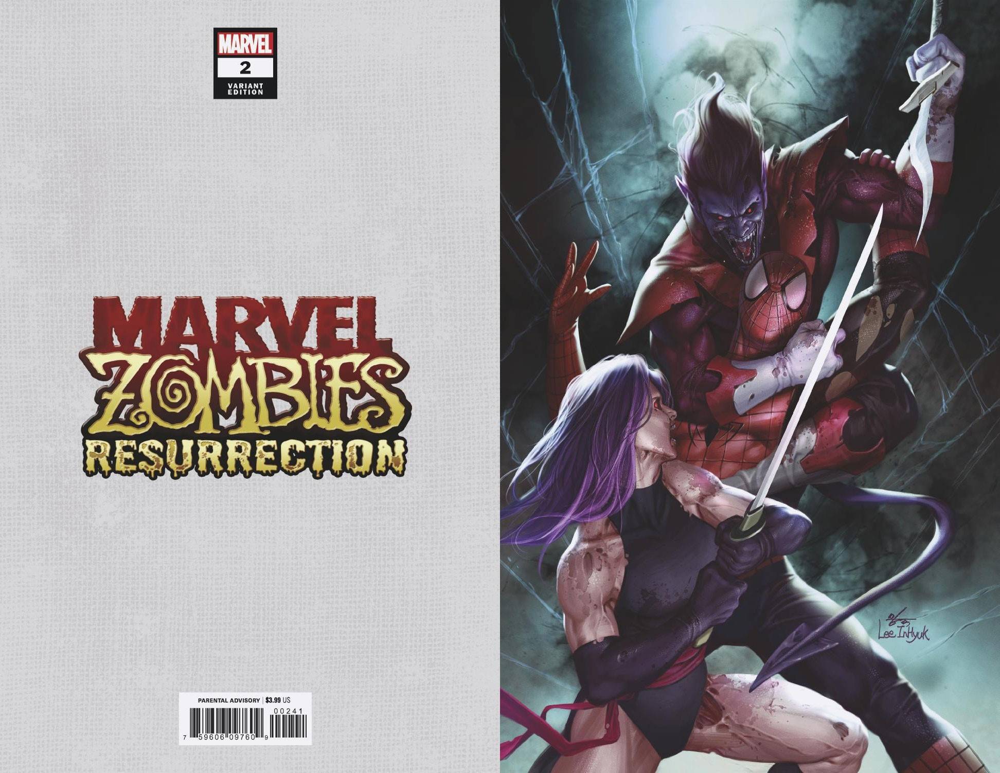 Marvel Zombies Resurrection #2 Inhyuk Lee Virgin Variant (Of 4)