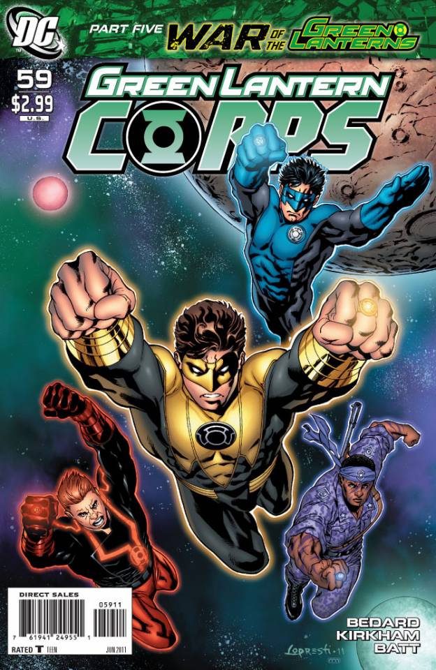 Green Lantern Corps #59 (War of the Green Lanterns) (2006)