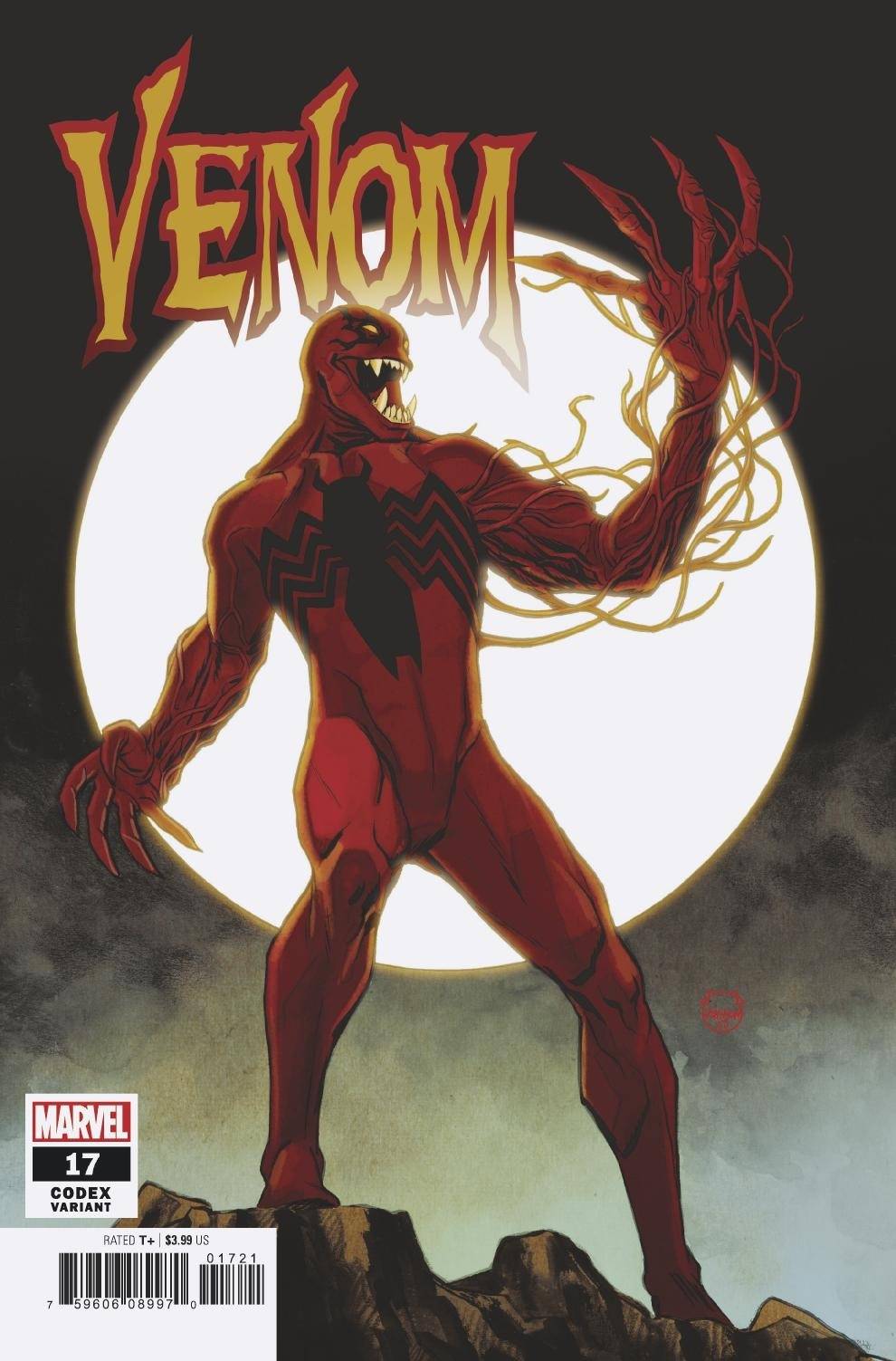 Venom #17 Codex Johnson Variant Ac (2018)