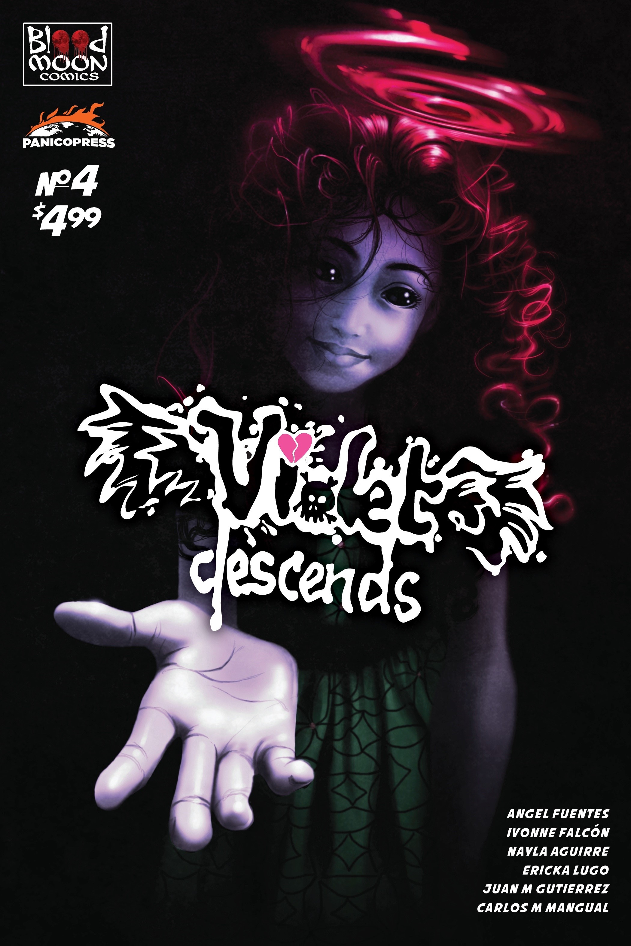 Violet Descends #4 Cover C Free 7 Copy Lugo Incentive (Of 5)