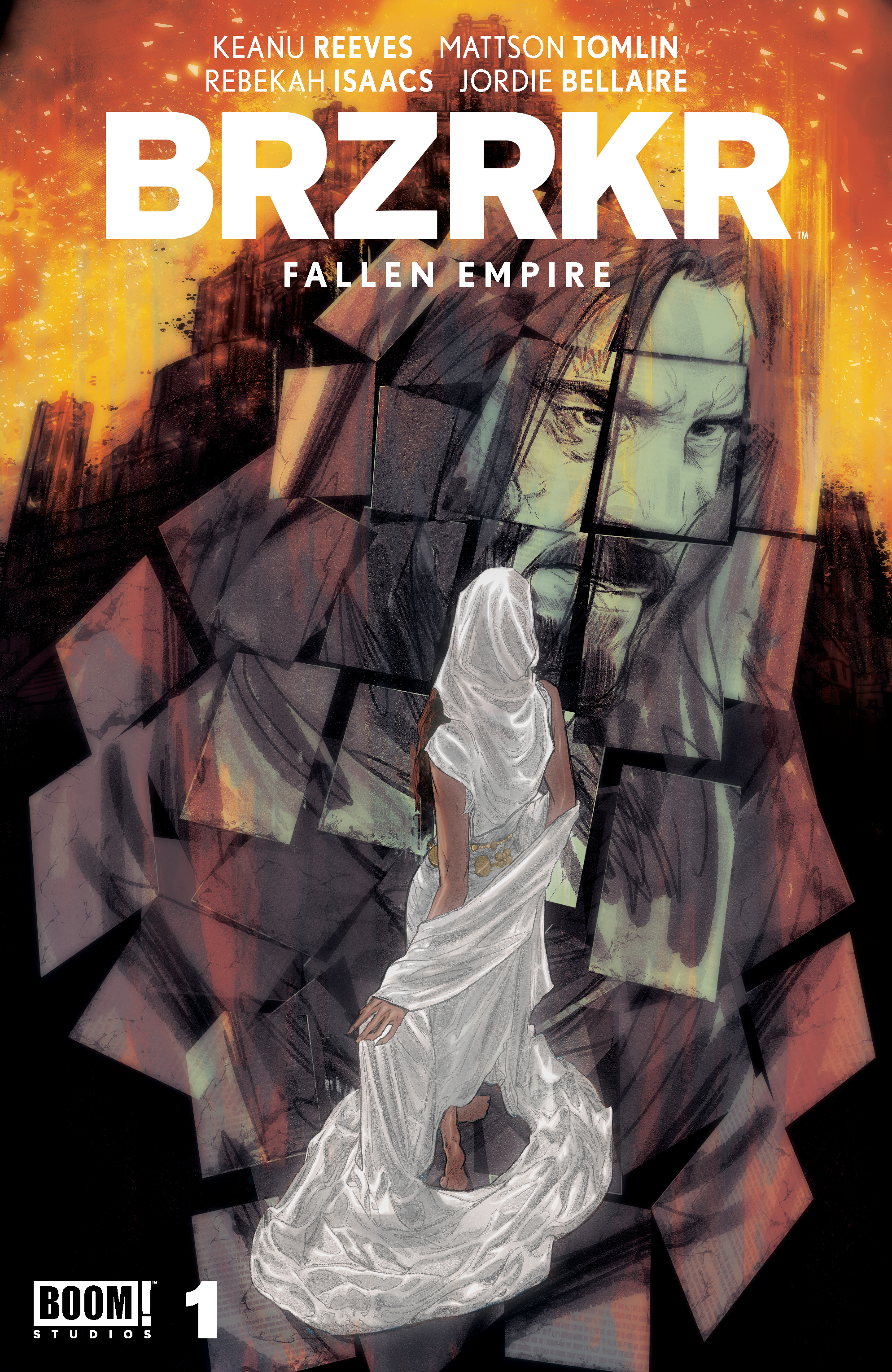 BRZRKR Fallen Empire #1 Cover D Foil Variant Jones (Mature)