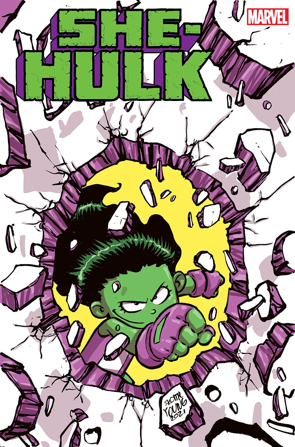 She-Hulk #1 Young Variant