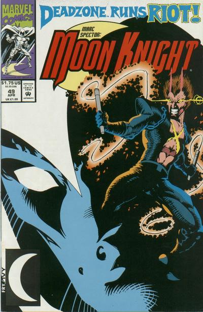 Marc Spector: Moon Knight #49-Fine (5.5 – 7)