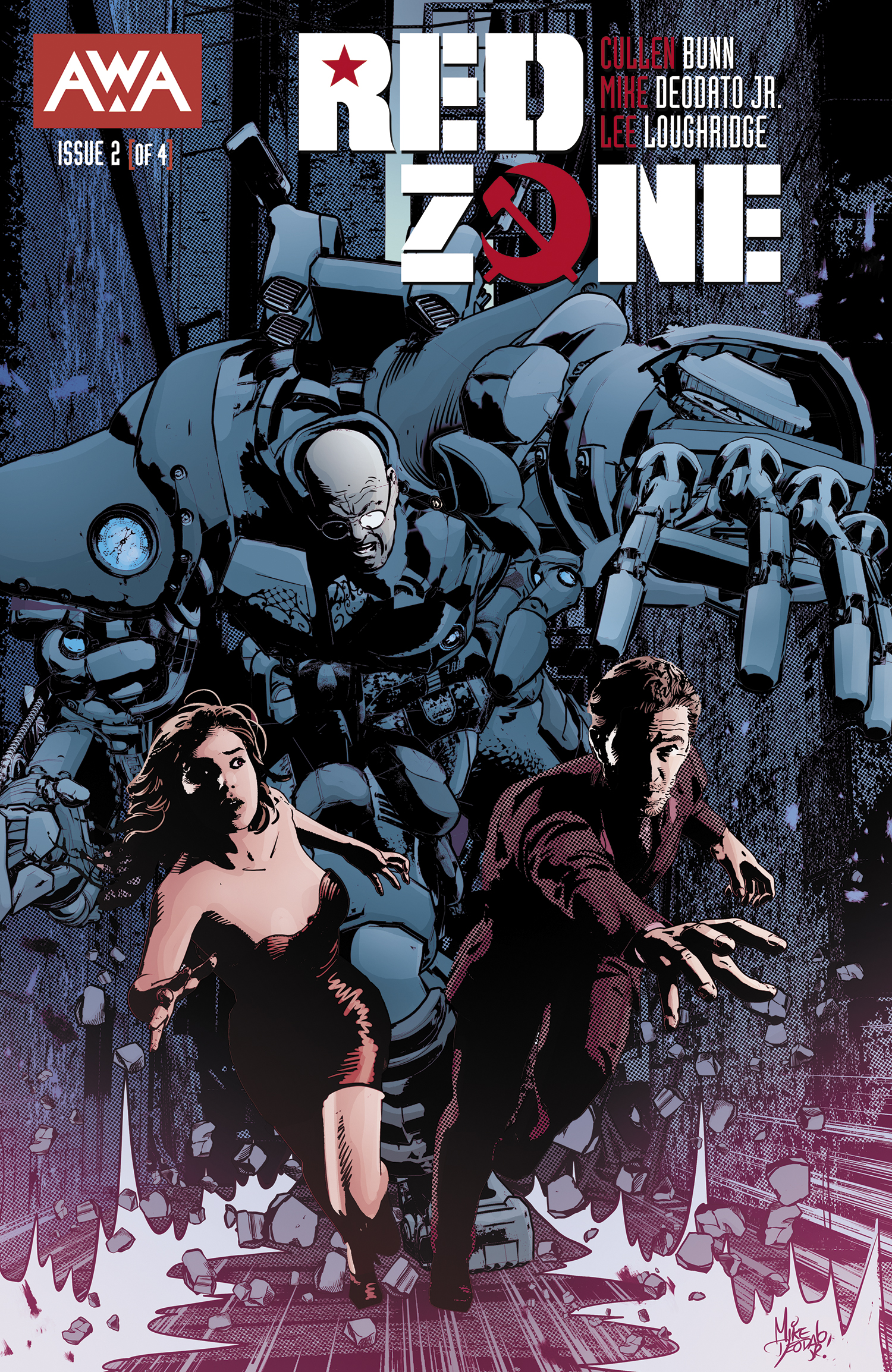 Red Zone #2 Cover B Deodato Jr & Loughridge (Mature) (Of 4)