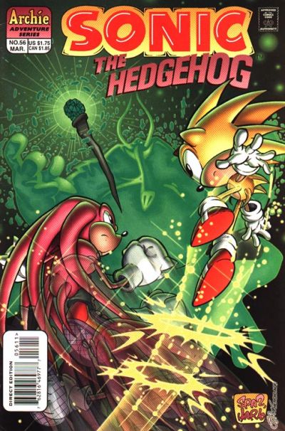 Sonic The Hedgehog #56 - Vg/Fn