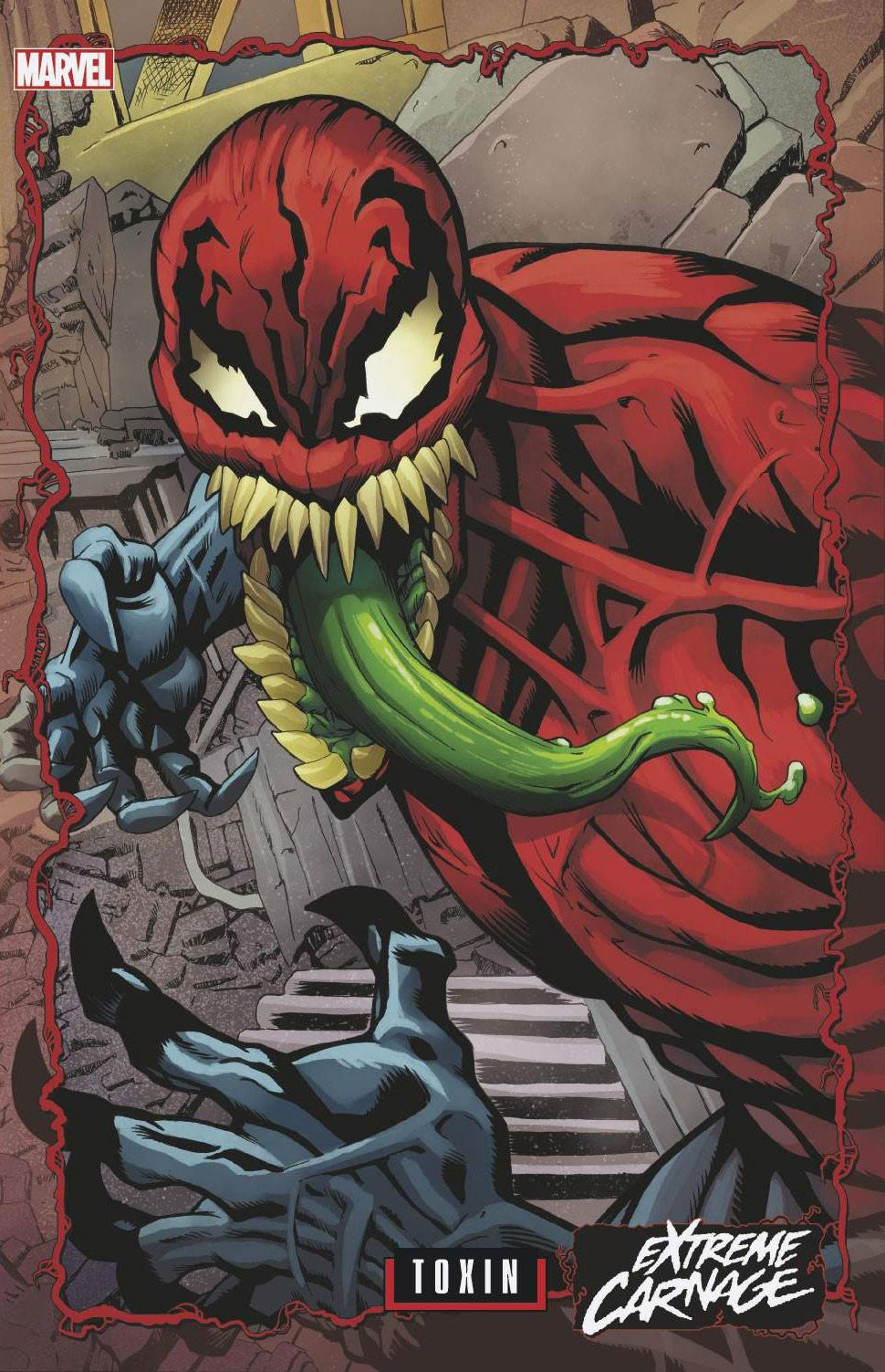 Extreme Carnage Toxin #1 Johnson Connecting Variant