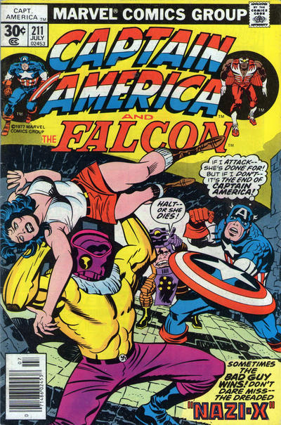 Captain America #211 [30¢]-Very Good (3.5 – 5)