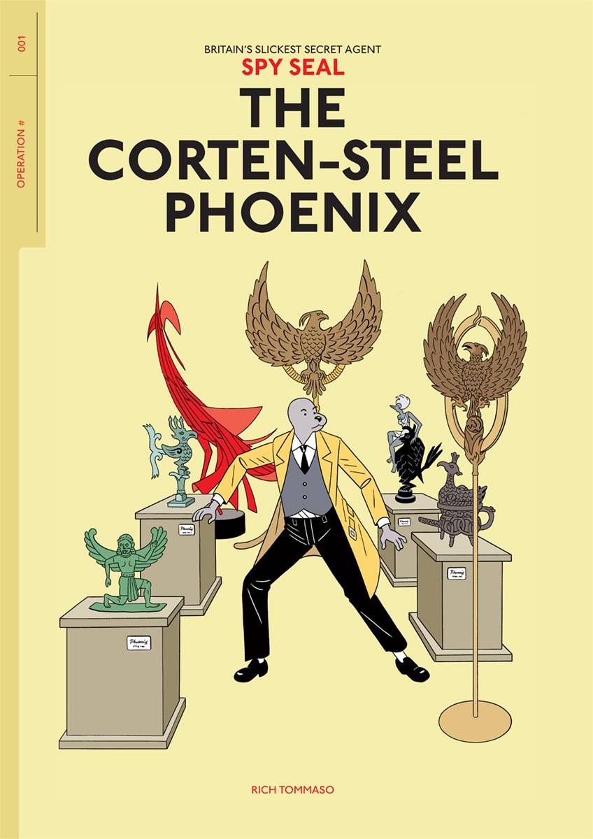 Spy Seal Graphic Novel Volume 1 Corten-Steel Phoenix