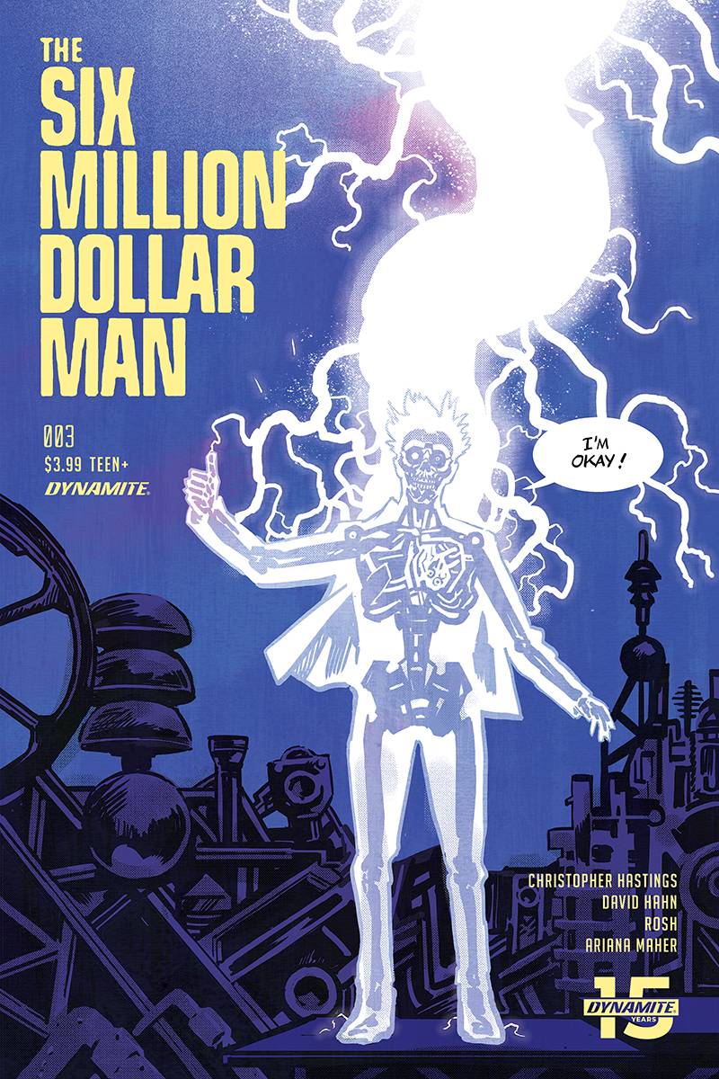 Six Million Dollar Man #3 Cover A Walsh
