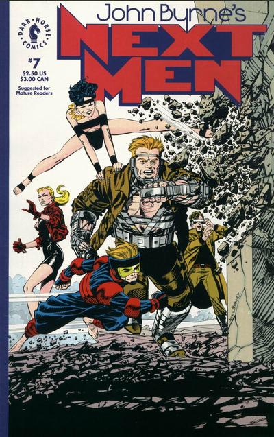 John Byrne's Next Men #7-Very Fine (7.5 – 9)