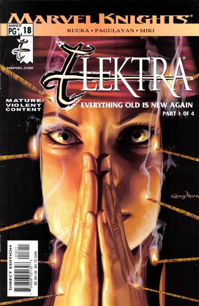 Elektra #18-Very Fine (7.5 – 9)