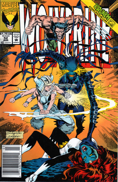 Wolverine #52 [Newsstand]-Near Mint (9.2 - 9.8)