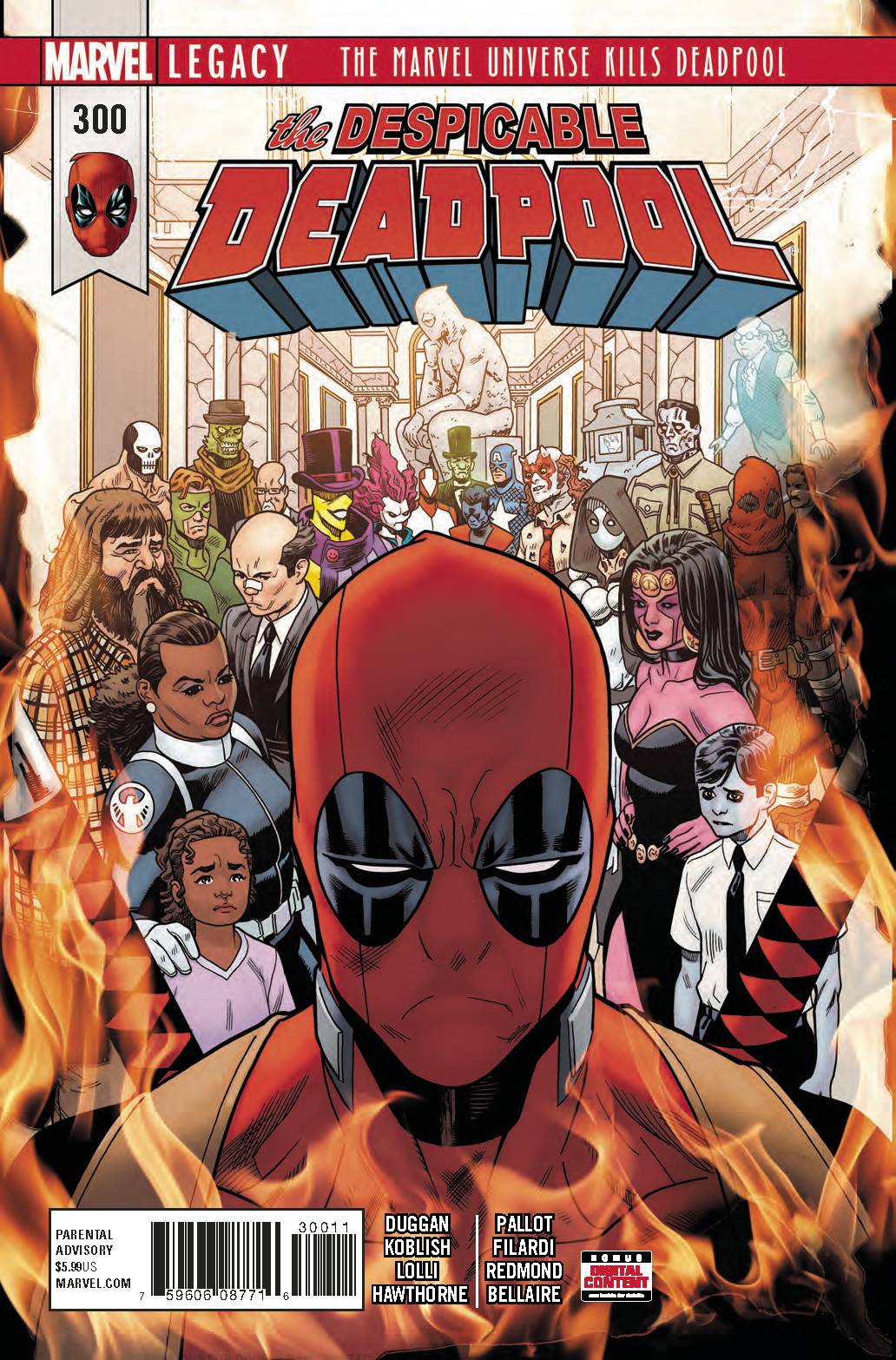 Despicable Deadpool #300 Leg (2017)