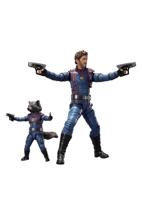 Guardians of The Galaxy 3 S.H. Figuarts Star Lord & Rocket Raccoon