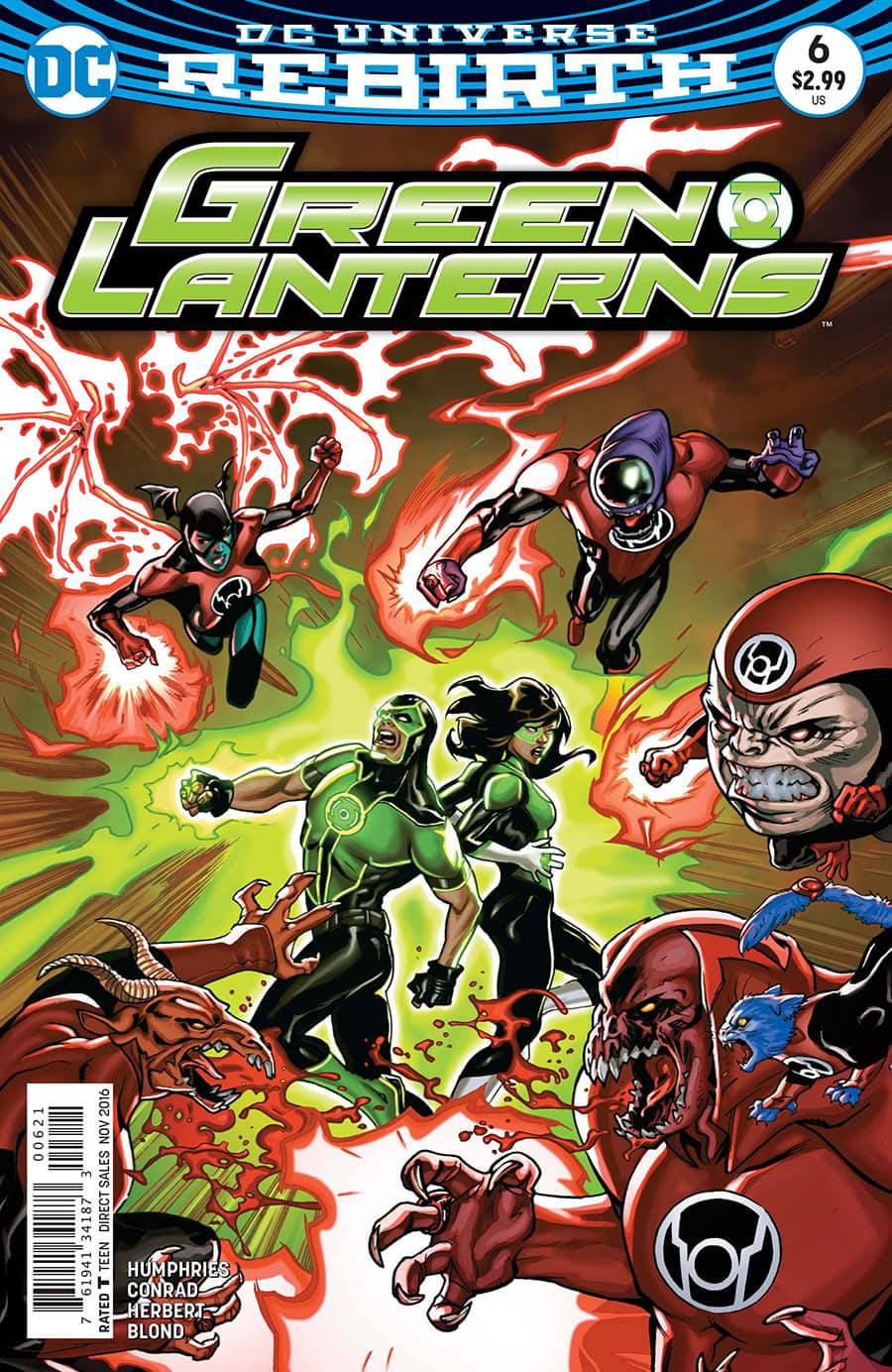 Green Lanterns #6 Variant Edition (2016)