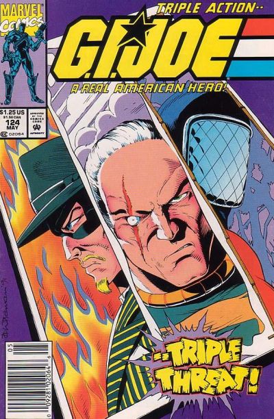 G.I. Joe, A Real American Hero #124 [Newsstand]-Very Good (3.5 – 5)