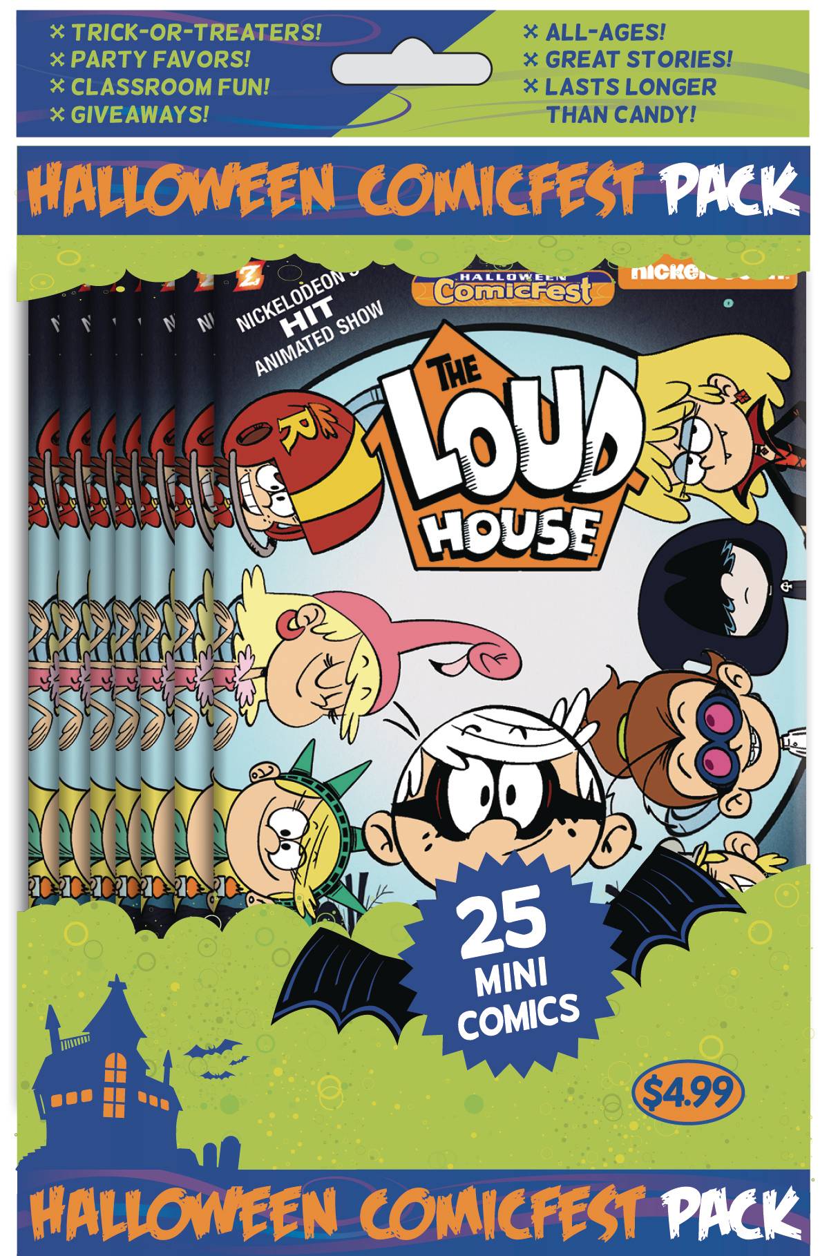 Hcf 2019 Loud House Very Loud Mini Comic Polypack Bundle Comichub 