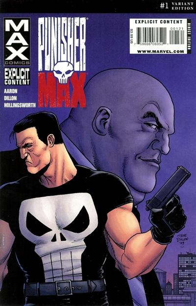 Punisher Max #1 (2010) Dillon Variant