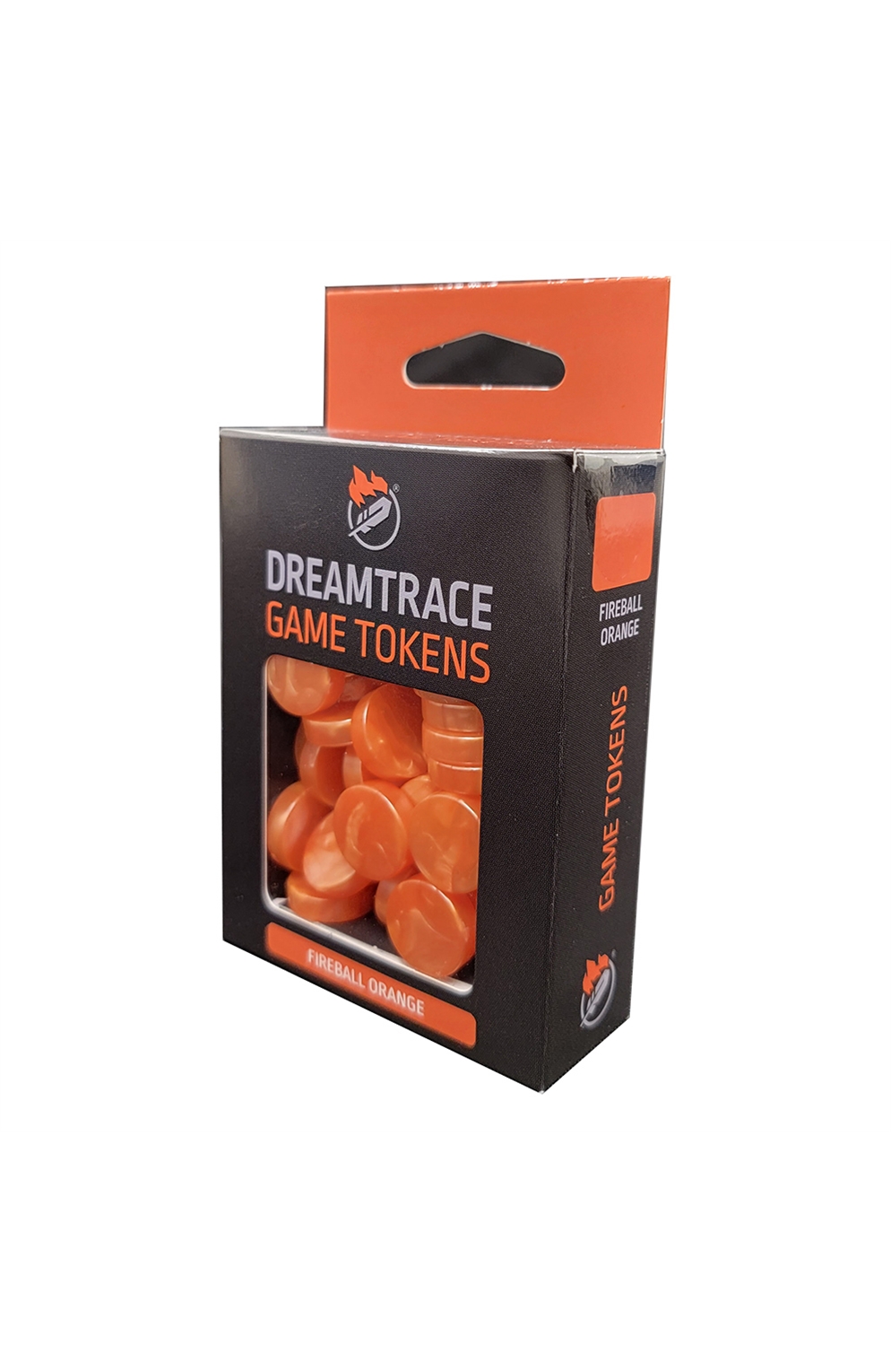 Dream Trace Gaming Tokens: Fireball Orange