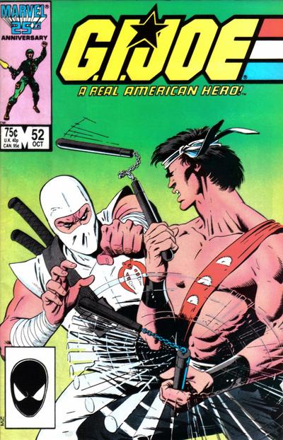 G.I. Joe, A Real American Hero #52 [Direct](1982)-Very Fine (7.5 – 9)