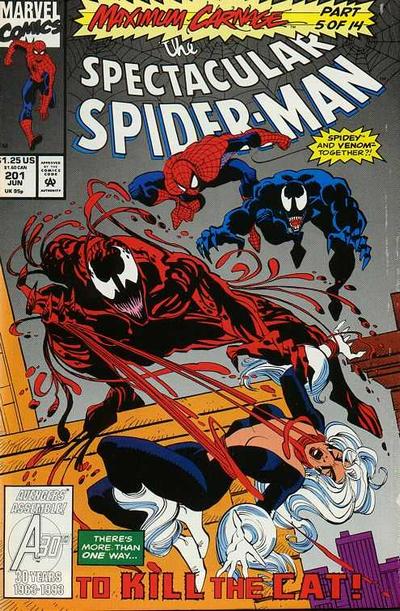 The Spectacular Spider-Man #201 [Direct] - Vf-