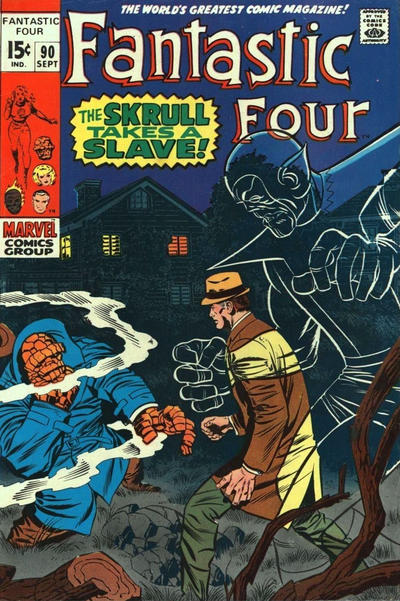 Fantastic Four #90 (1961)-Very Good (3.5 – 5)