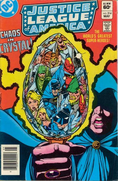 Justice League of America #214 [Newsstand]-Very Good (3.5 – 5)