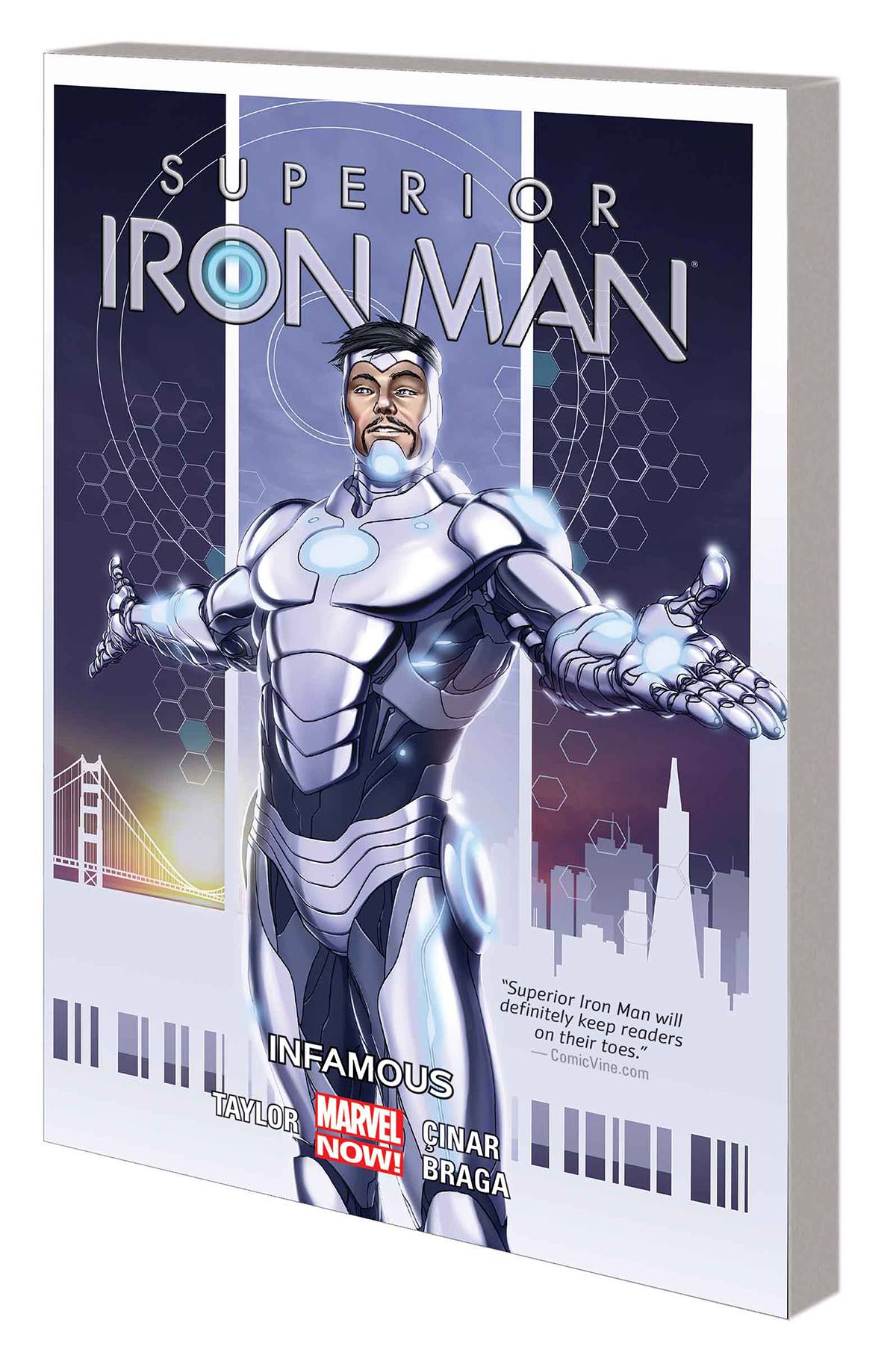 Superior Iron Man Graphic Novel Volume 1 Infamous