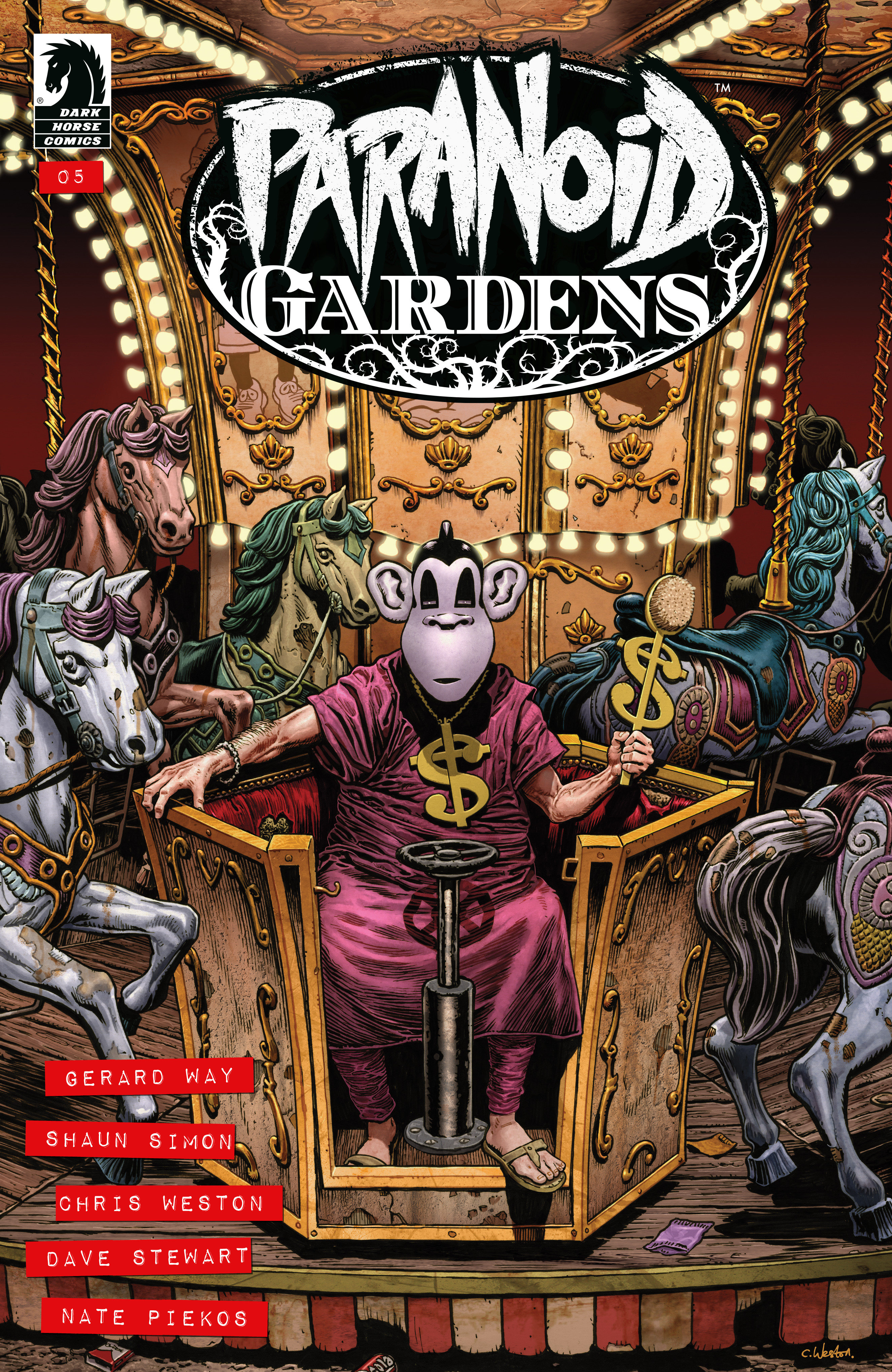 Paranoid Gardens #5 Cover A (Chris Weston)