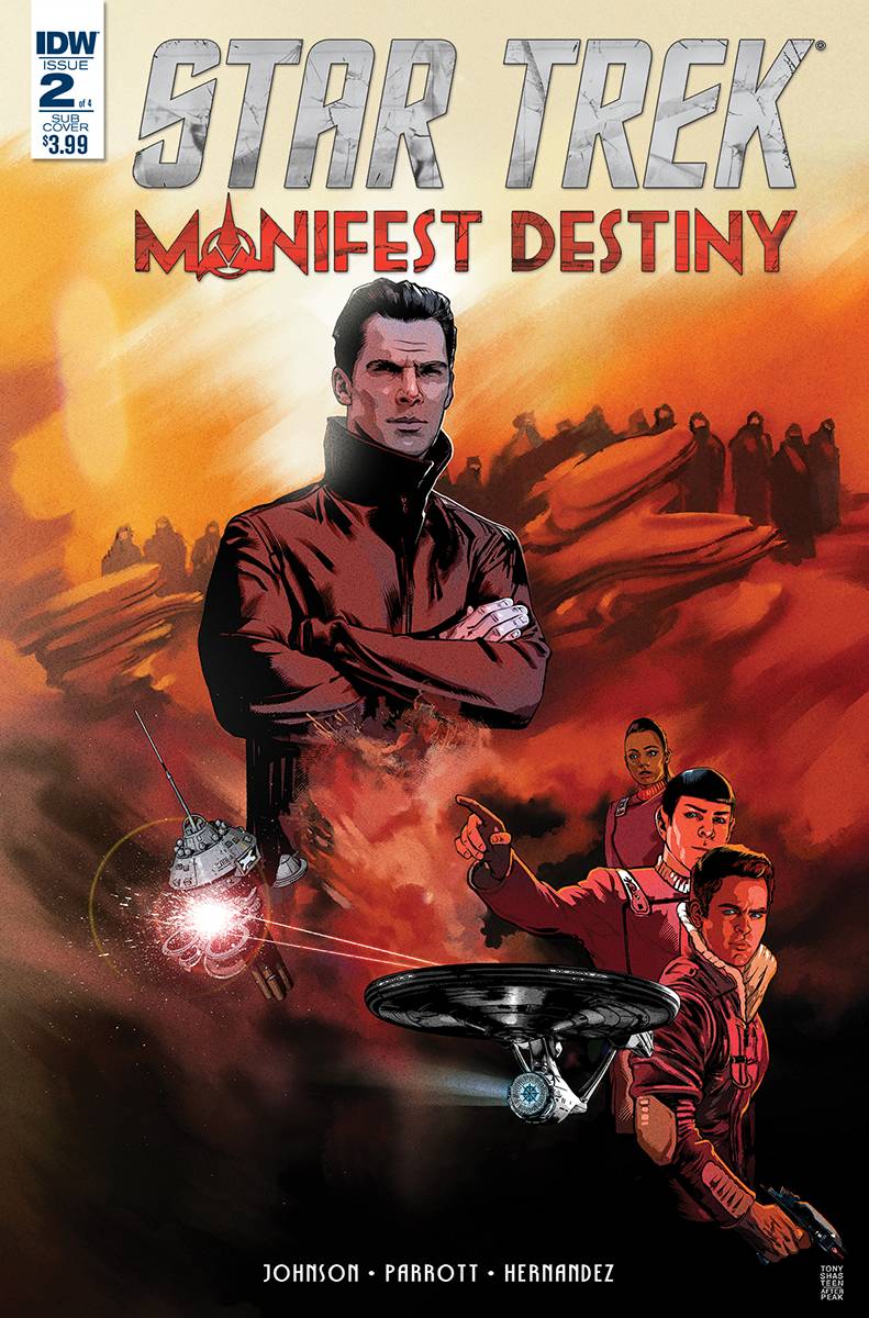 Star Trek Manifest Destiny #2 Subscription Variant