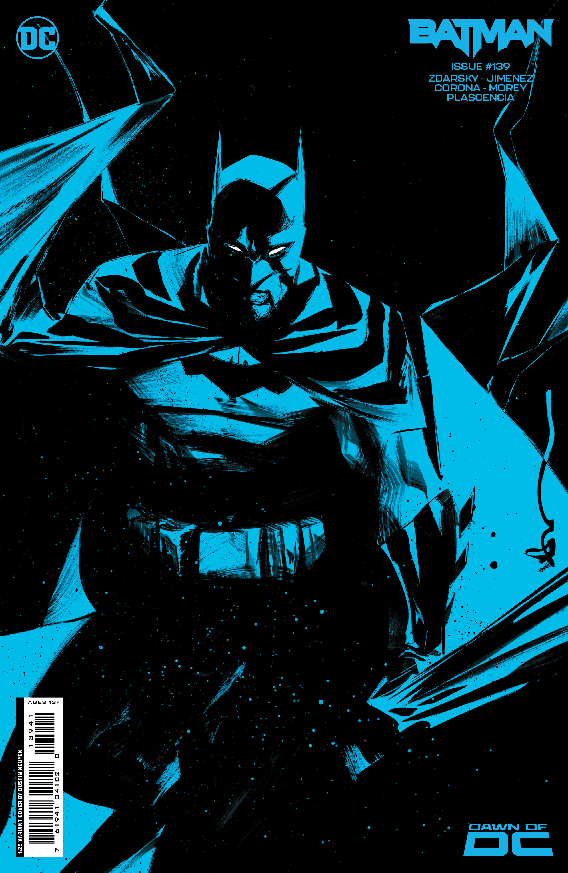 Batman #139 Cover F 1 for 25 Variant Dustin Nguyen