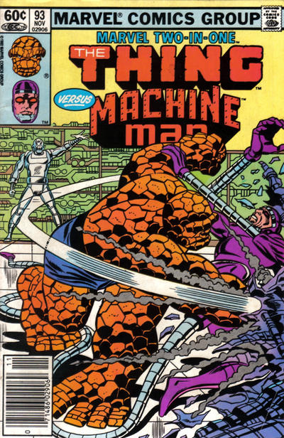 Marvel Two-In-One #93 [Newsstand]-Fine