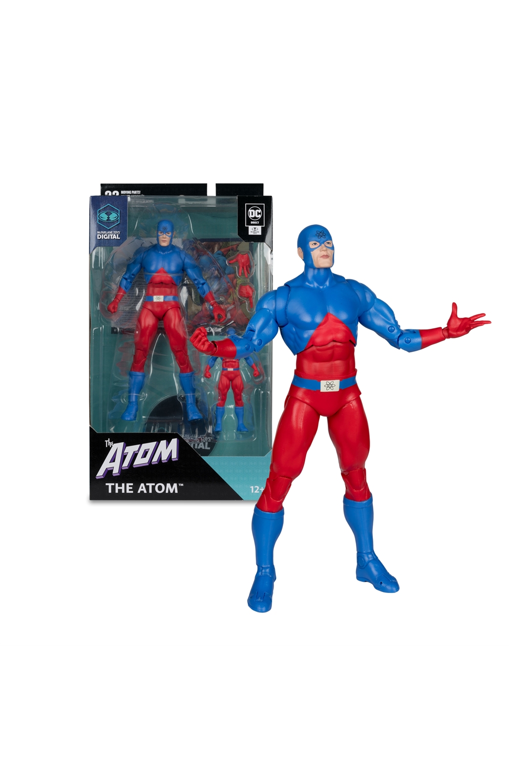 DC Direct The Atom Dc The Silver Age 7-Inch Scale Wave 2 Action Figure With Mcfarlane Toys Digital Collectible