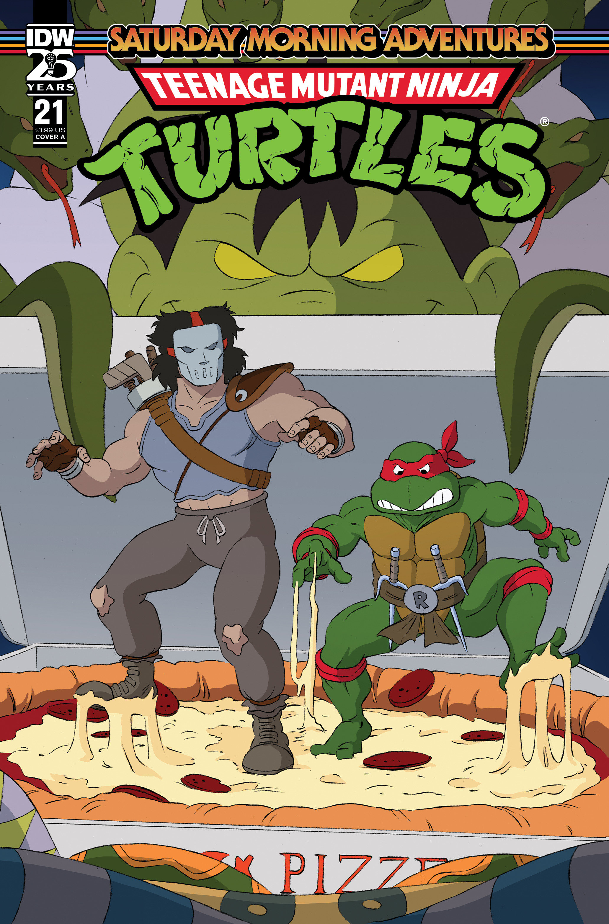 Teenage Mutant Ninja Turtles Saturday Morning Adventures Continued! #21 Cover A Schoening