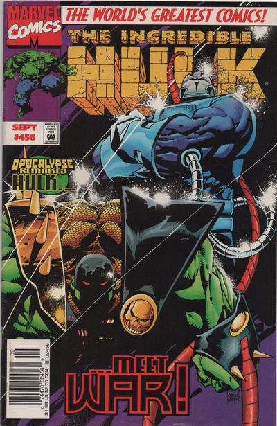 The Incredible Hulk #456 [Newsstand]-Very Good (3.5 – 5) [1St App. of Hulk As War]