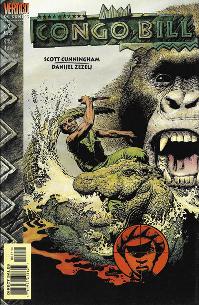 Congo Bill #2-Fine (5.5 – 7) Cover By Richard Corben