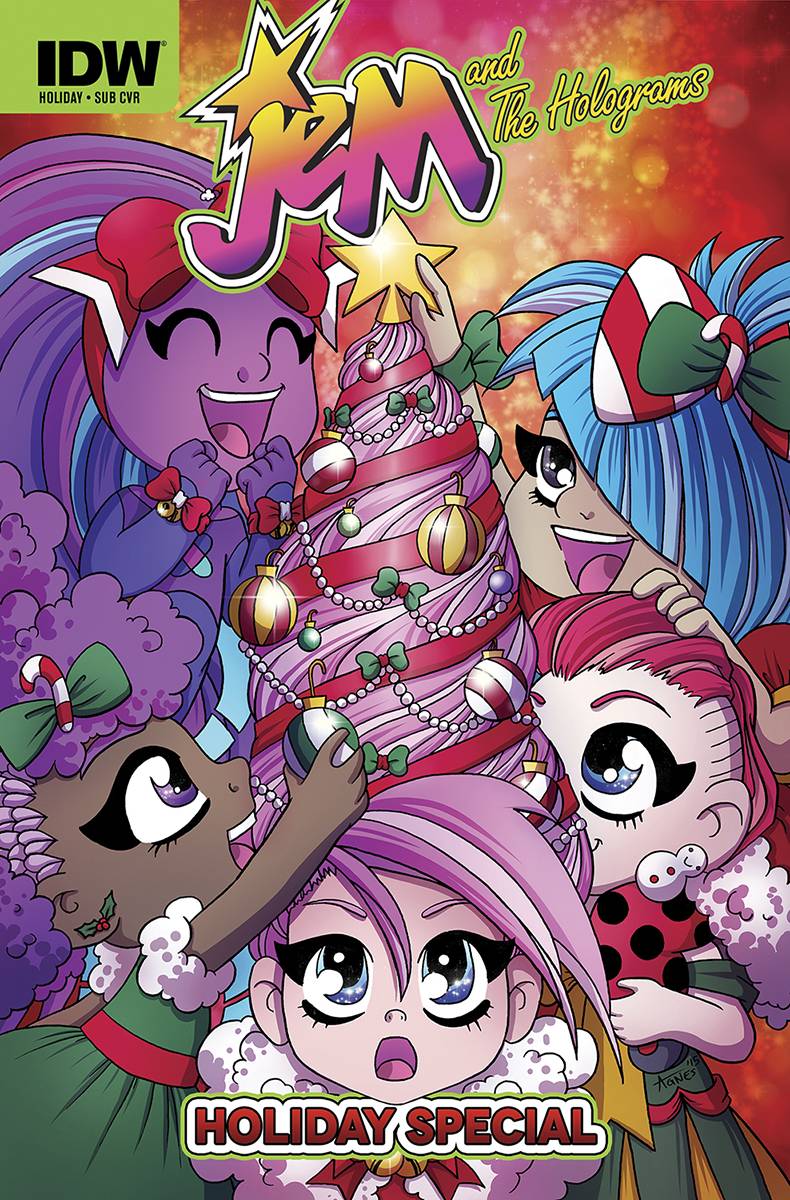 Jem & The Holograms Holiday Special #1 Subscription Variant