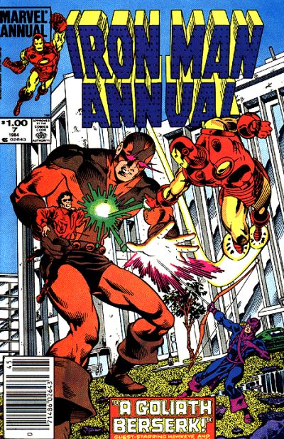 Iron Man Annual #7 [Newsstand]-Very Good (3.5 – 5)