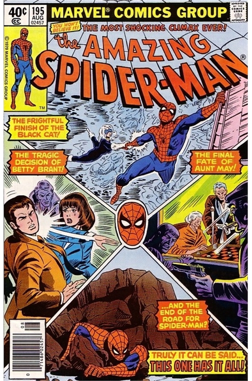 The Amazing Spider-Man #195 [Newsstand](1963) - Fn/Vf 7.0