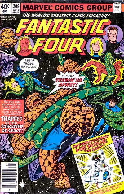 Fantastic Four #209 [Newsstand](1961)- Vf 8.0