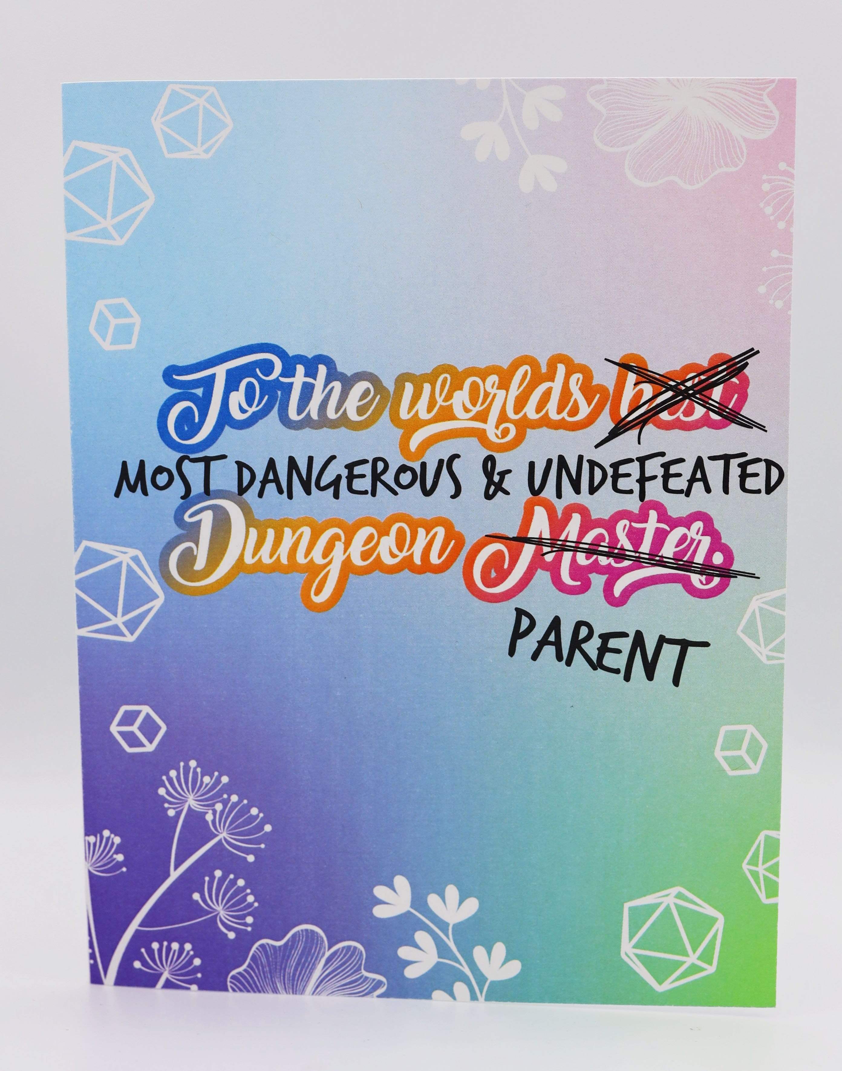 Dangerous Dungeon Parent Card 