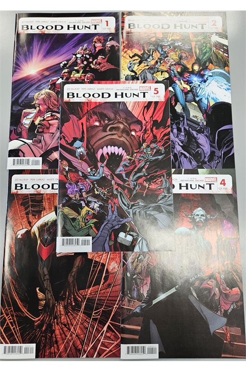 Blood Hunt #1-5 (2024) Set 1st Prints