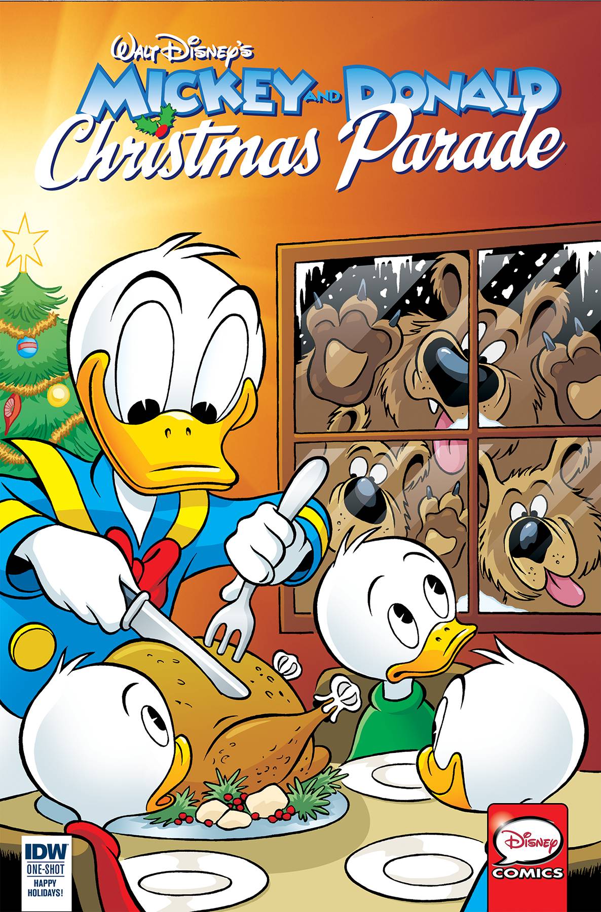 Mickey & Donald Christmas Parade #3 Cover A Freccero