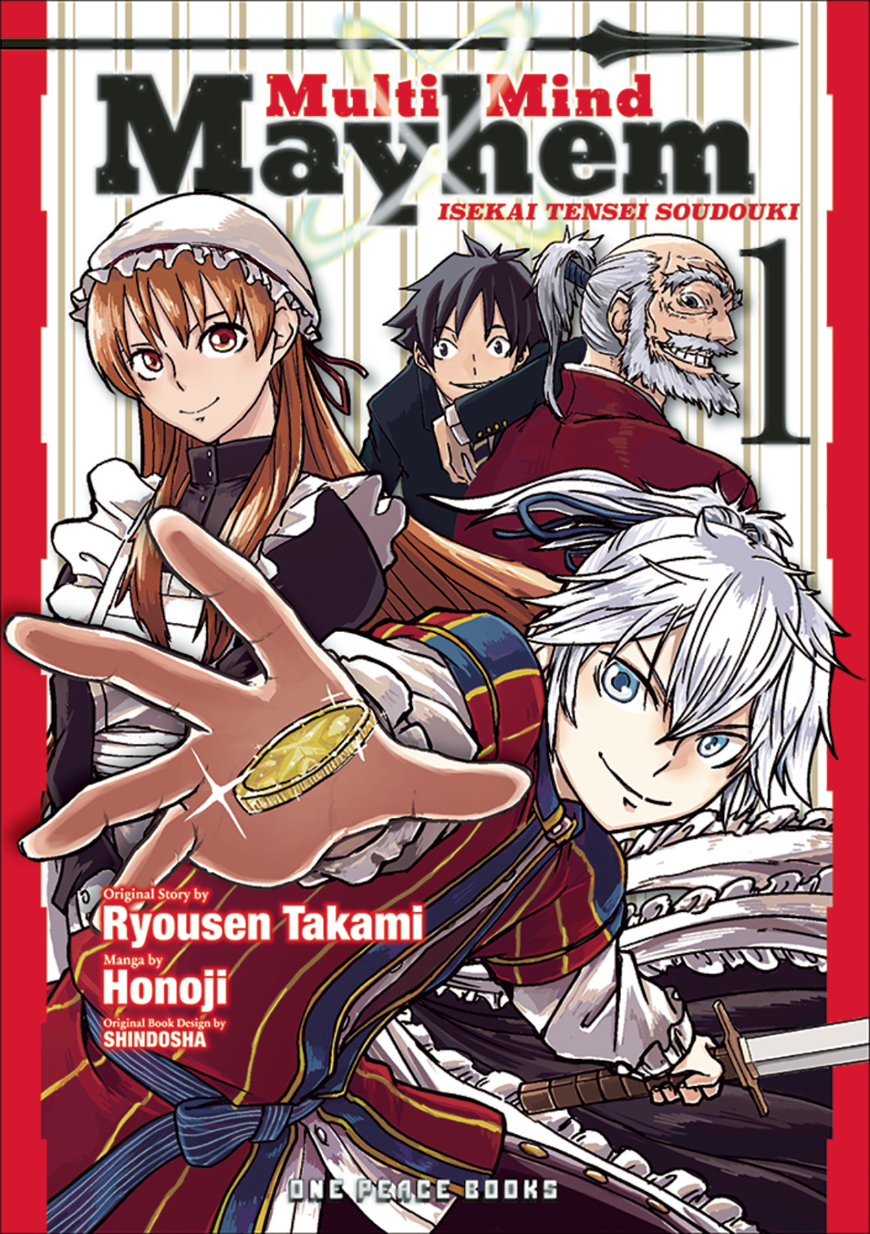 Multi Mind Mayhem Manga Volume 1 Isekai Tensei Soudouki (Mature)