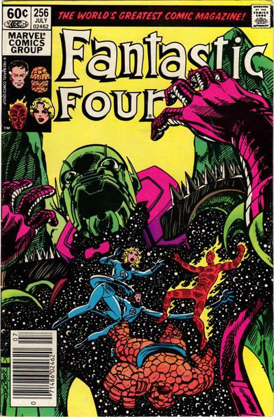 Fantastic Four #256 [Newsstand]-Fine (5.5 – 7)