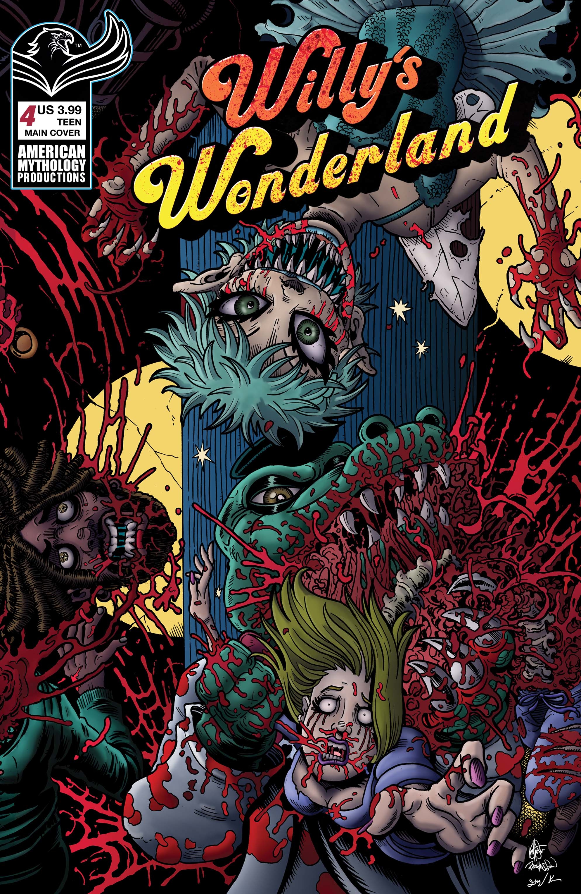 Willy's Wonderland Prequel #4 Cover A Connecting