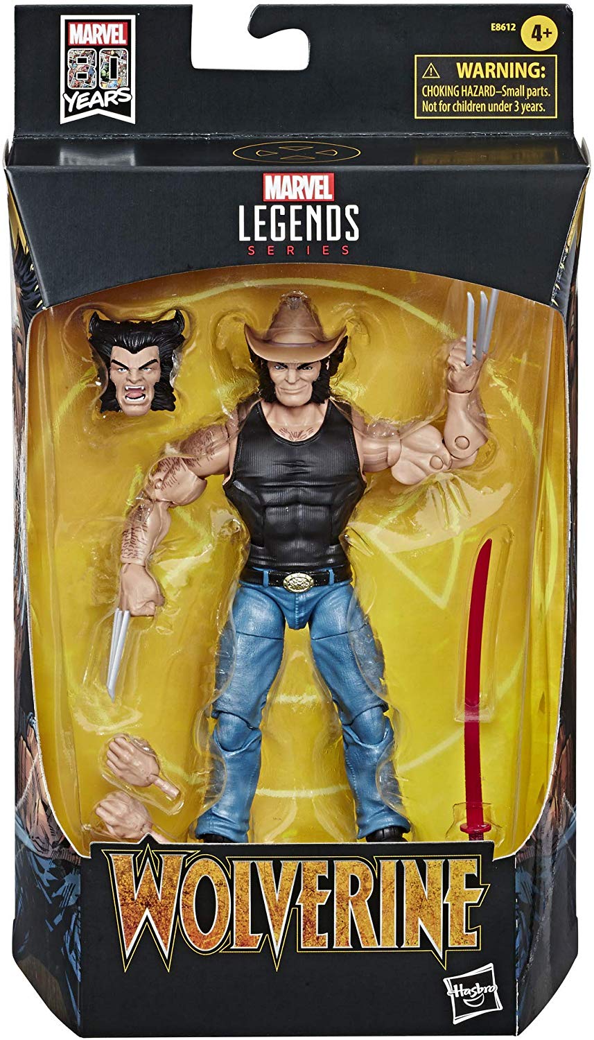 Marvel Legends Wolverine Action Figure Logan Variant