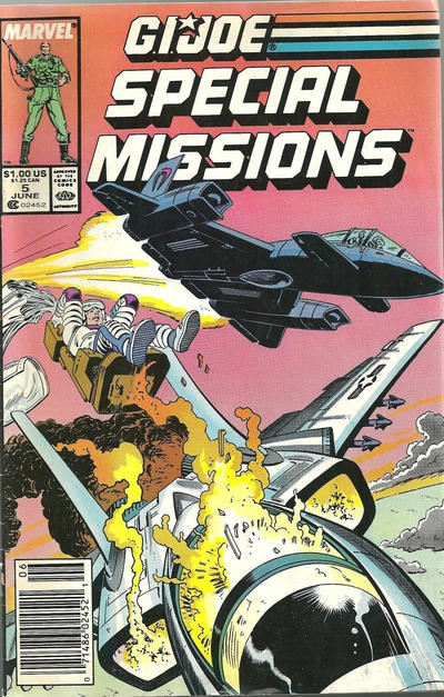 G.I. Joe Special Missions #5 [Newsstand]-Fine (5.5 – 7)