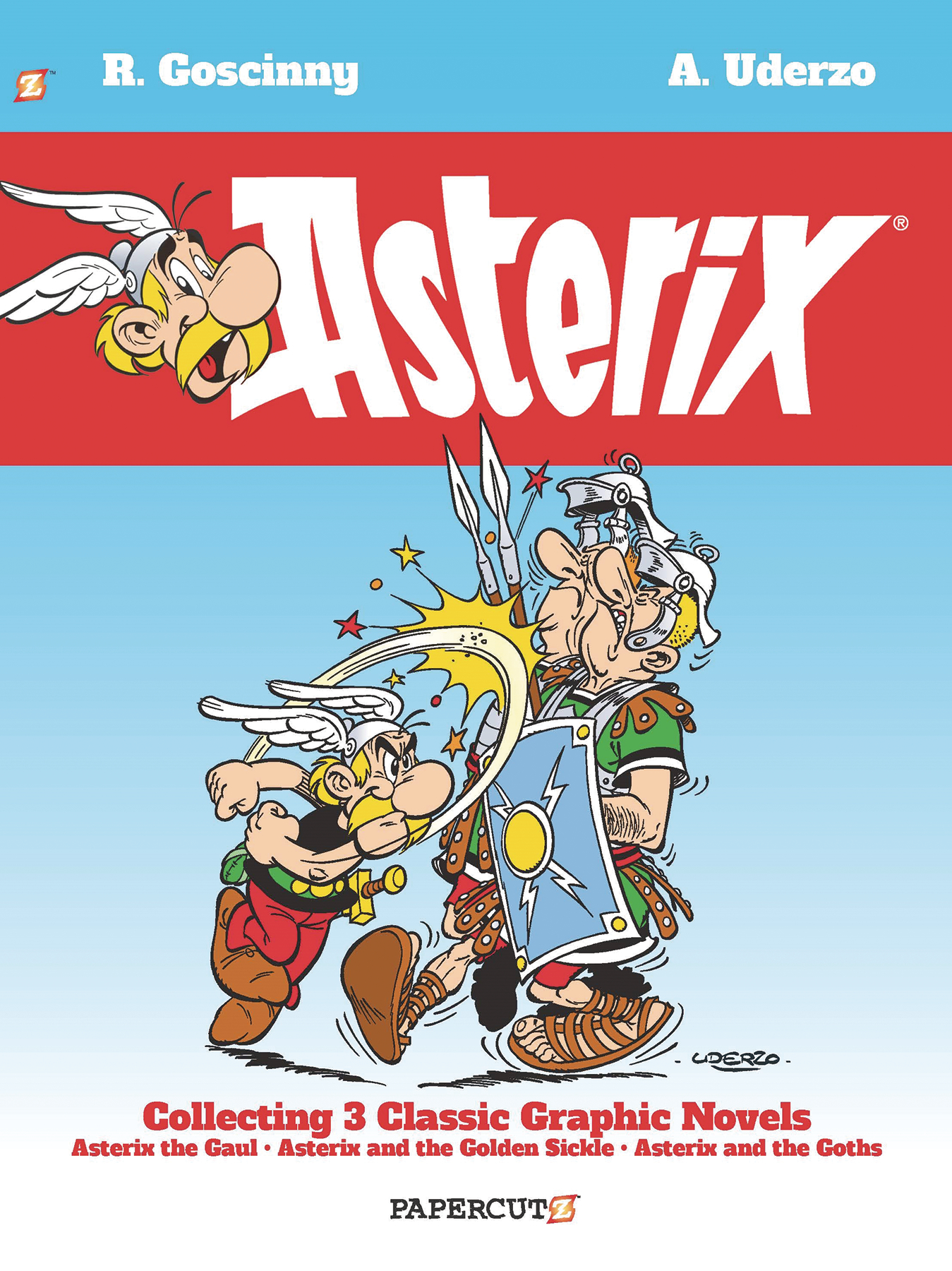 Asterix Omnibus Papercutz Edition Hardcover Volume 1