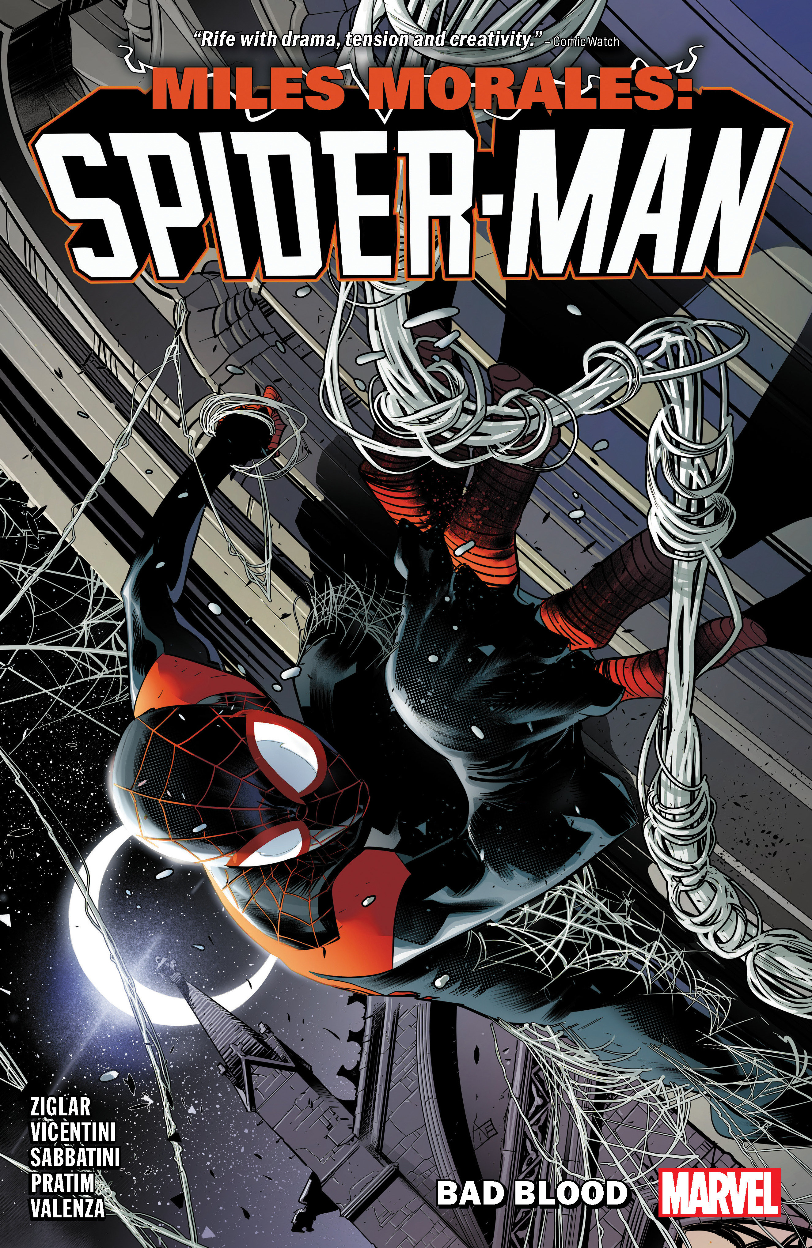 Miles Morales Spider-Man by Ziglar Graphic Novel Volume 2 Bad Blood